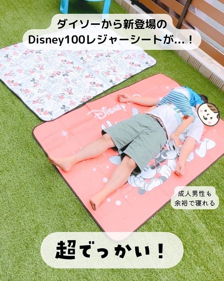 【ダイソー】超でっかい!レジャーシート