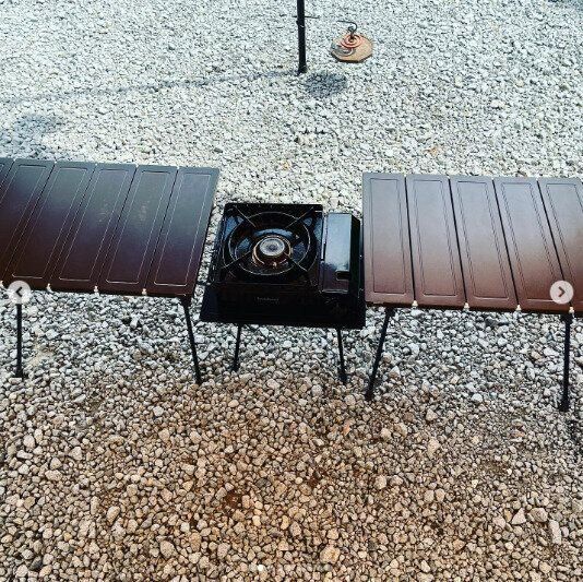 【ワークマン】軽くてコンパクトな耐熱テーブル