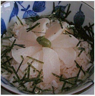 暑い日の手抜き昼ご飯♪冷たいお茶漬け