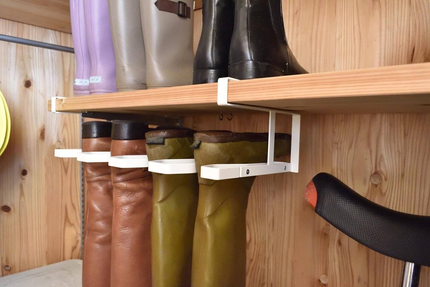 長靴やロングブーツをキレイに収納できる便利アイテム