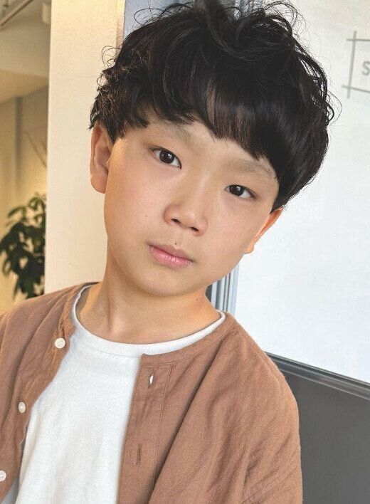 クセ毛さんにおすすめ！マッシュベースのツーブロック