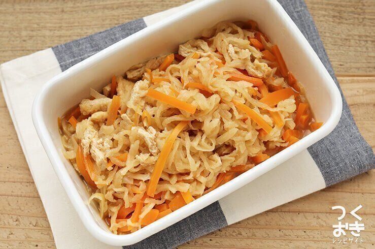 基本の切り干し大根の煮物