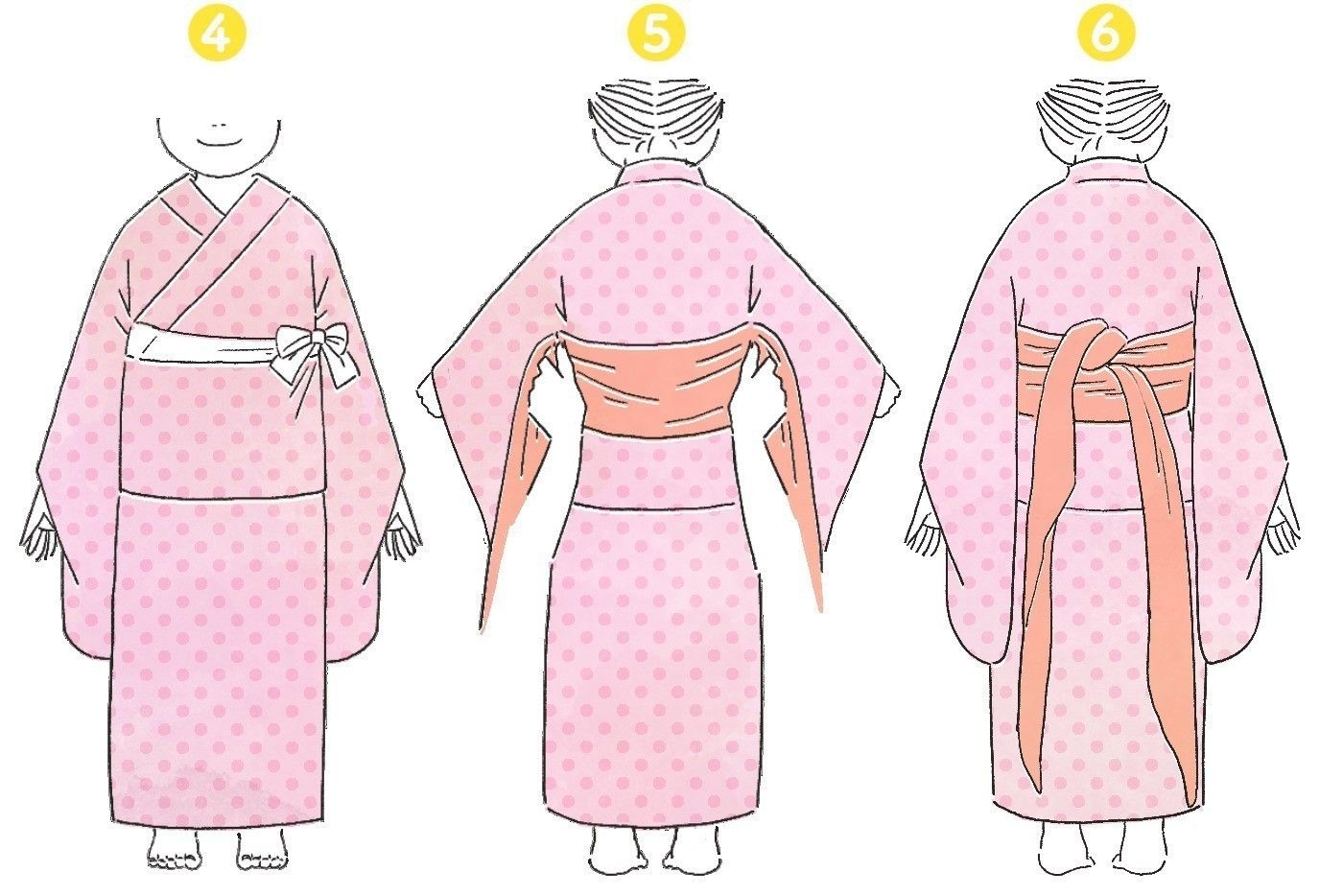 イラストで解説 子どもの浴衣着付けと帯結びが初めてでも簡単にできる方法 サンキュ