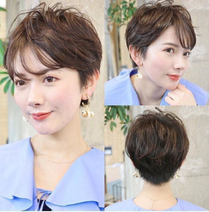 トップがふんわり！大人かわいいベリーショート