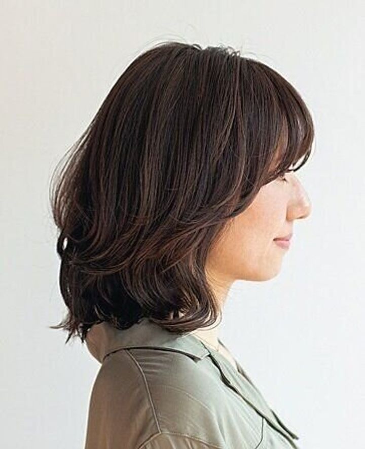 30代からの ぱっつん前髪 誰でもイタくしない秘訣は 横にも前髪 つくること サンキュ 30代からの ぱっつん前髪 誰でもイタくしない秘訣は 横にも前髪 つくること サンキュ