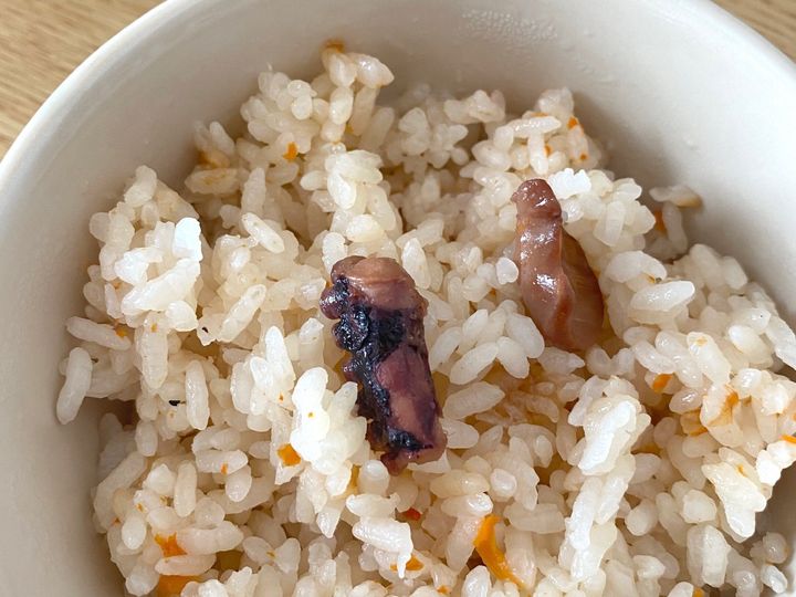 出汁がおいしいたこめし