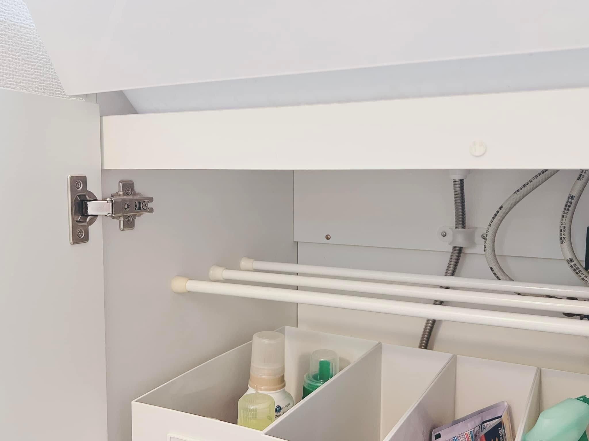 狭い洗面所を有効に活用する収納テク