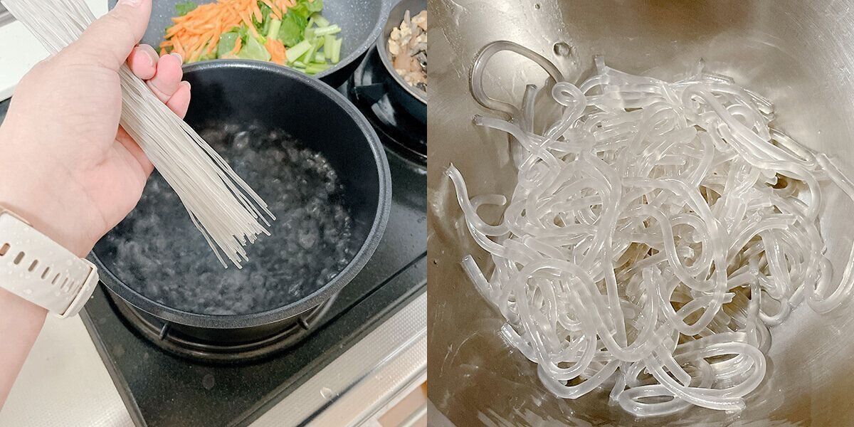 下準備はゆでるだけ