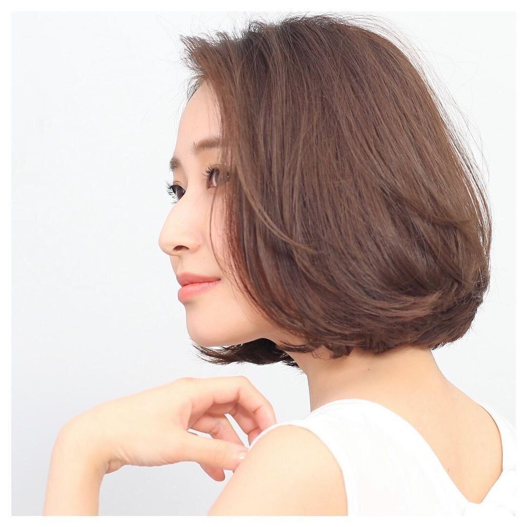 40代女性に似合うボブヘア 22最新 小顔に見える髪型73選 美容師がおすすめするヘアカタログ サンキュ