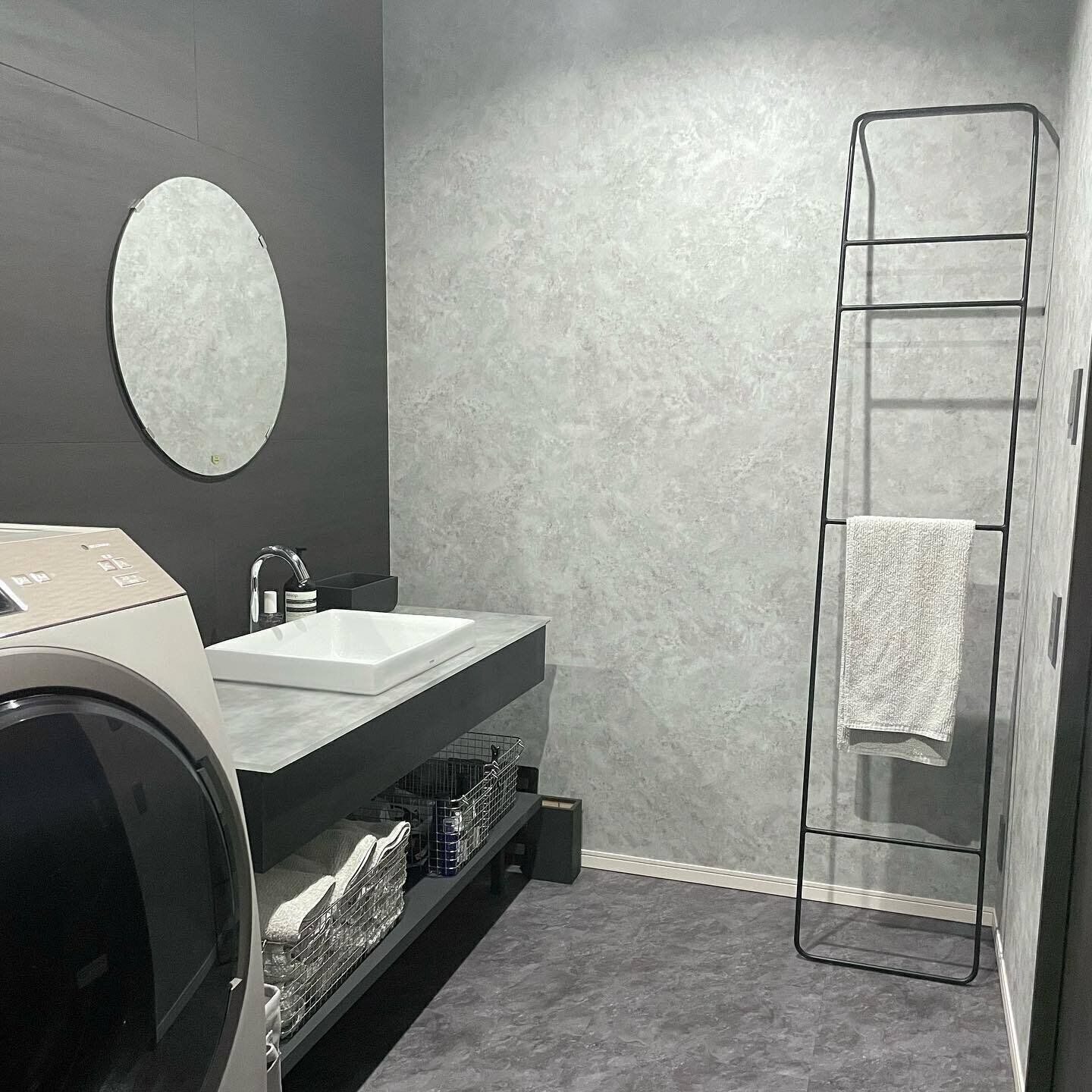 タオルラダーを使っておしゃれに収納！