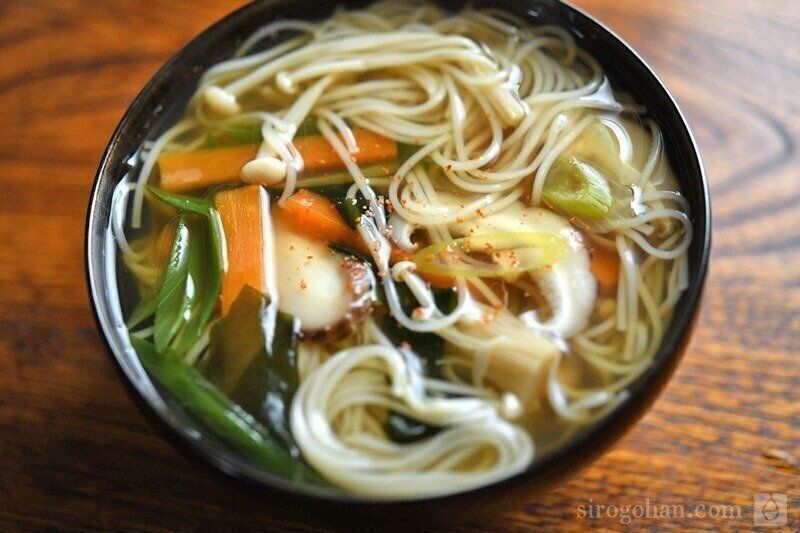 野菜にゅうめん