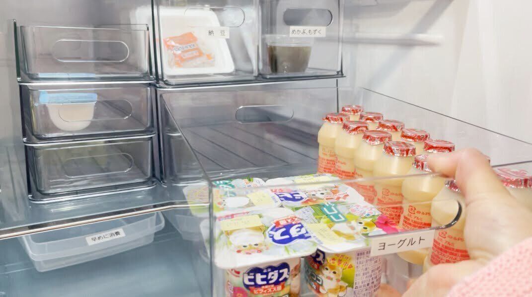 ヨーグルトやドリンクを常備
