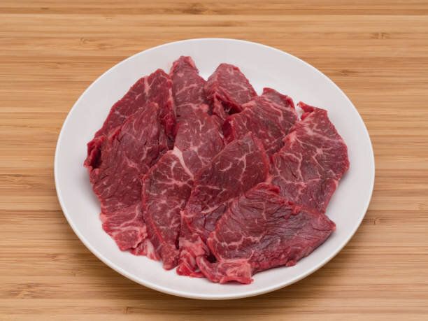 焼肉用牛肉ハラミ