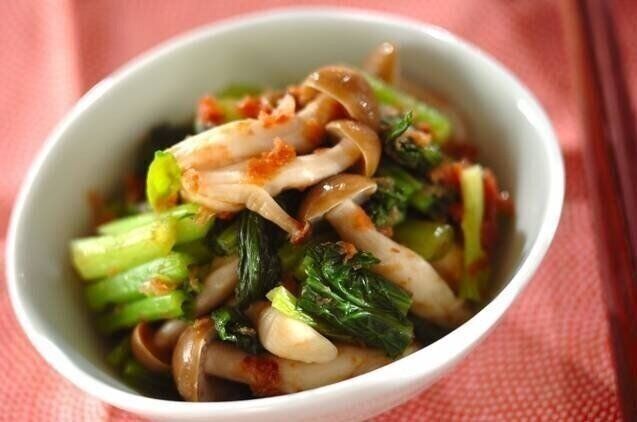 小松菜の梅肉和え