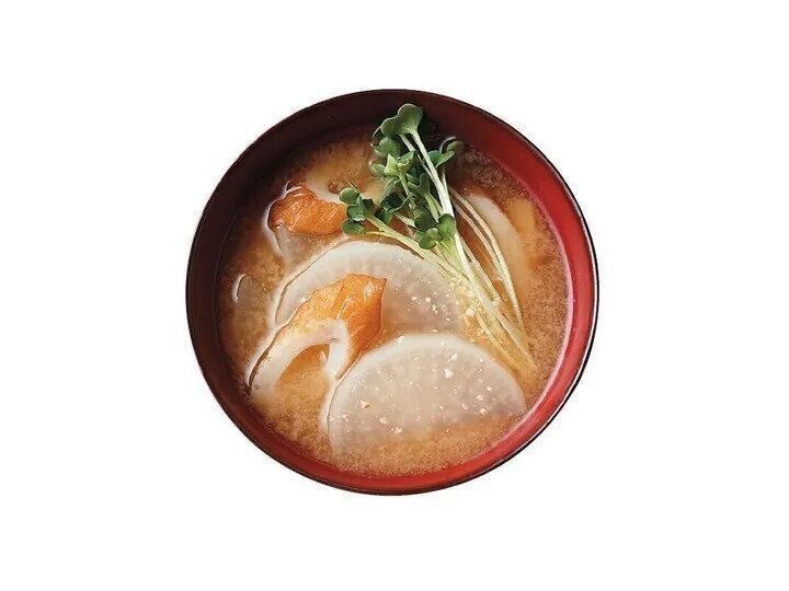 大根とちくわのみそ汁
