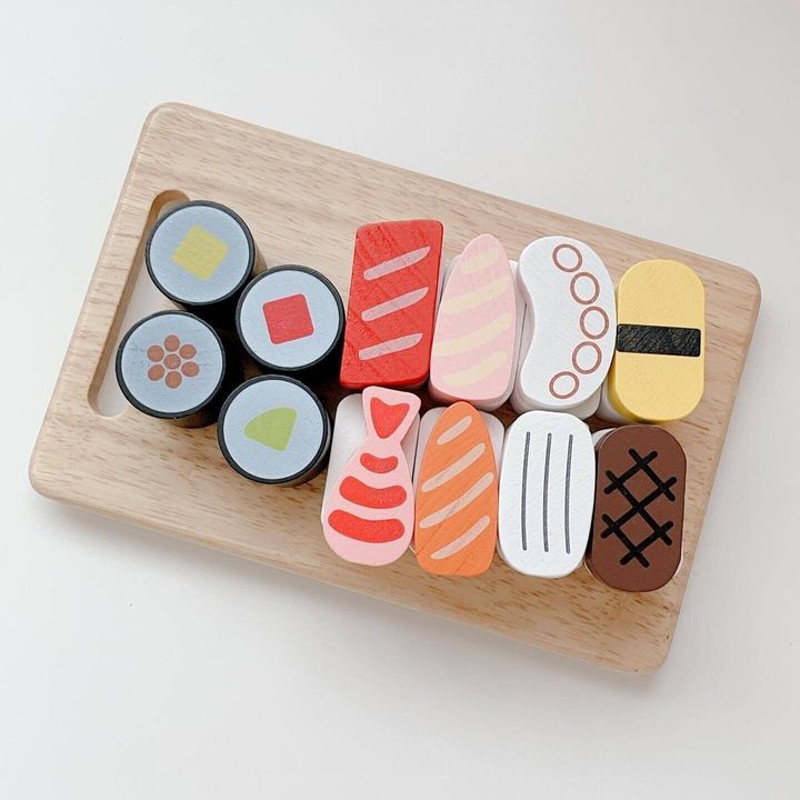 【キャンドゥ】木製おままごとセットの「お寿司」シリーズがかわいい!