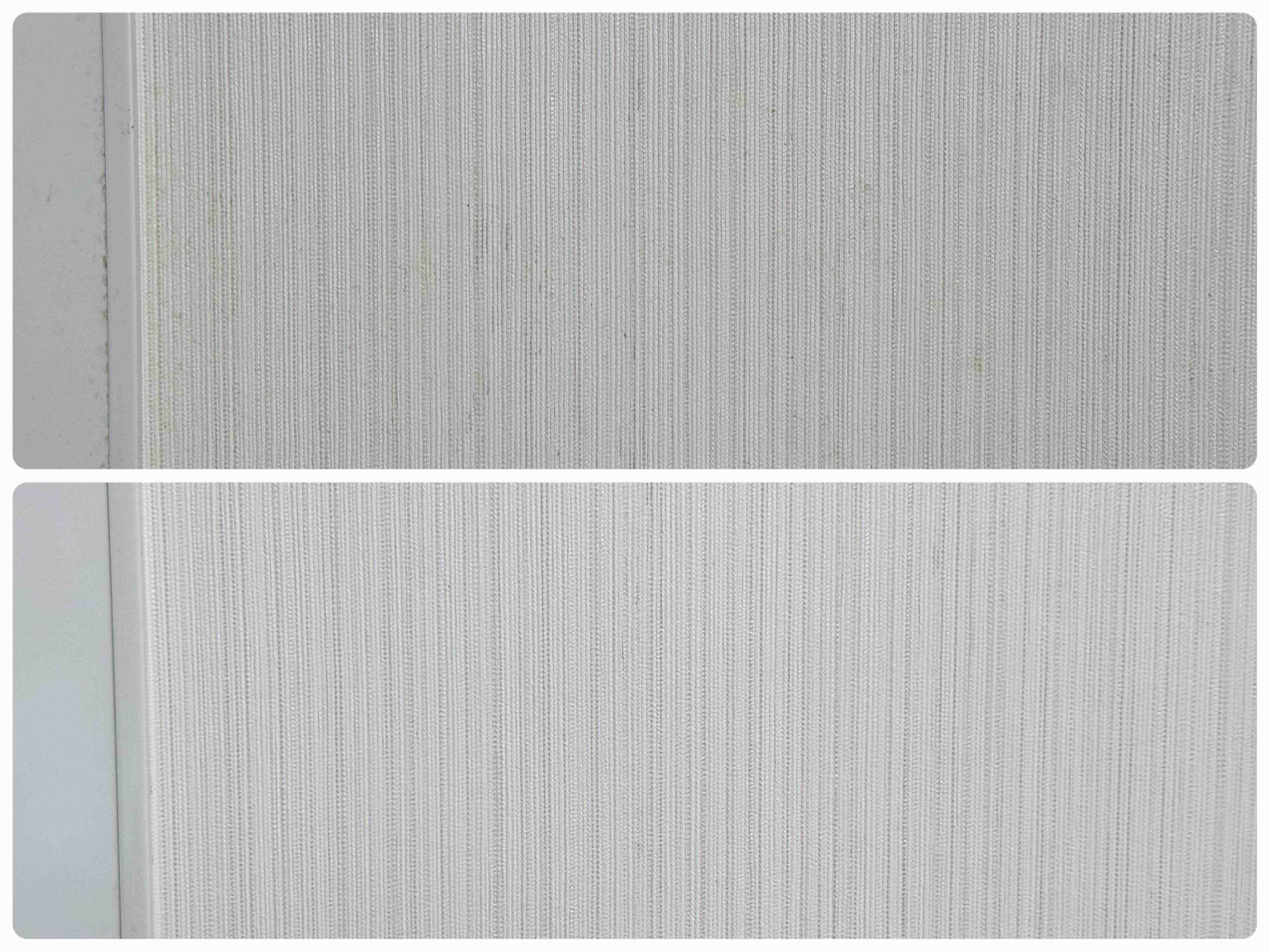 キッチン横の壁紙汚れもすっきり！