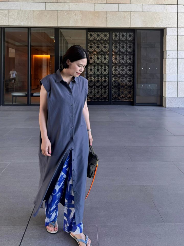 シャツワンピース