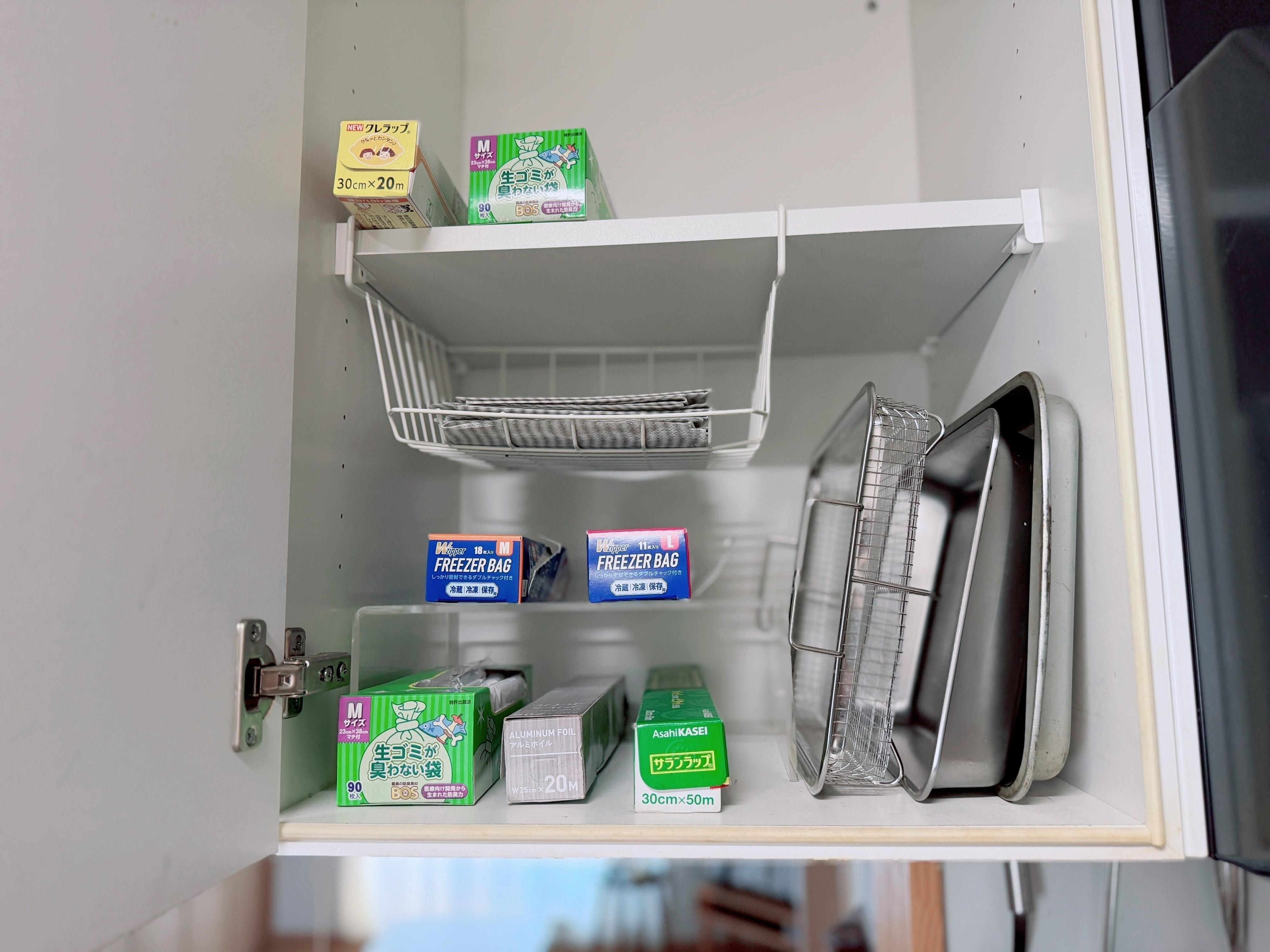 ポイント3．立ててスリムに収納できる