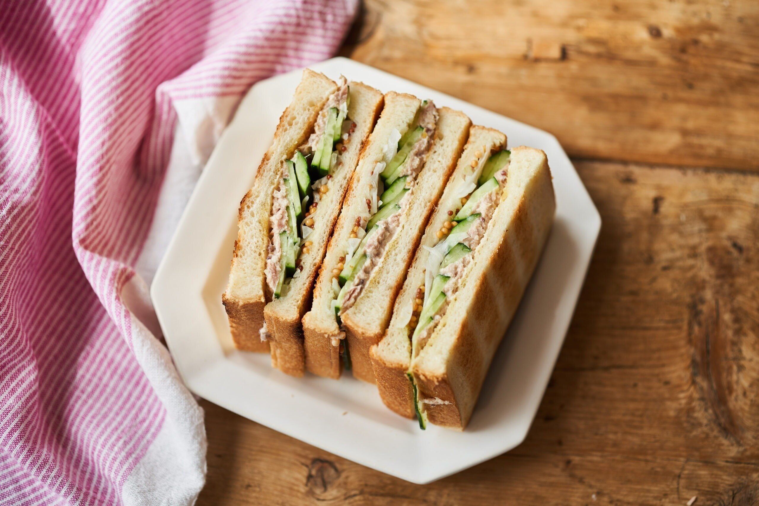 ヨーグルト入り大人のツナサンド