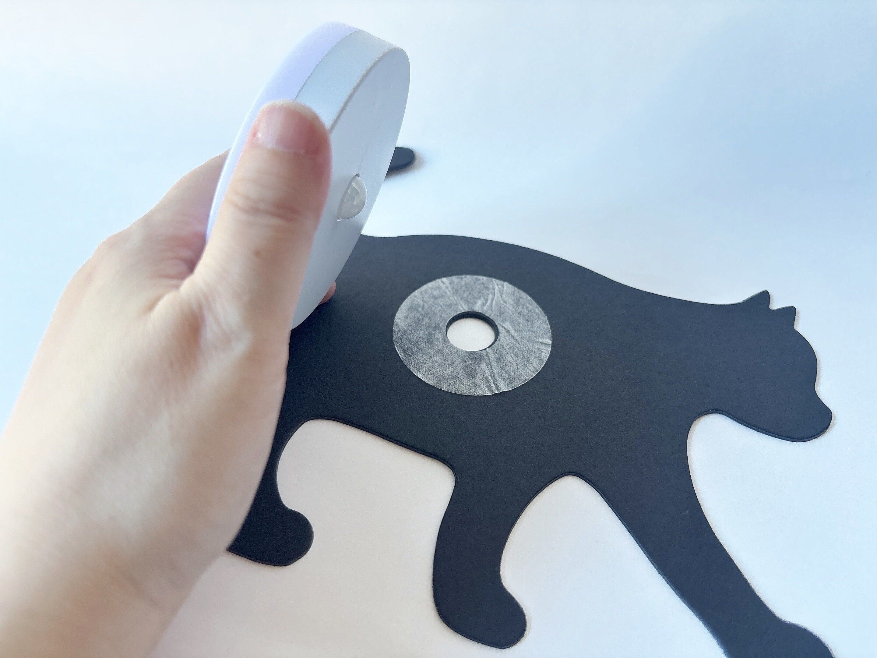 ダイソーLEDシルエットライト