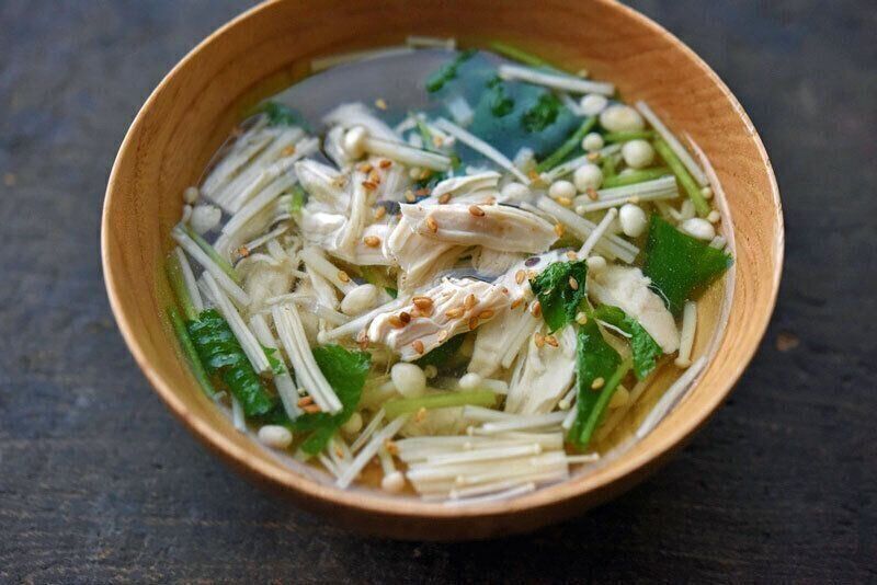 ゆで汁を活用！鶏ささみのスープのレシピ