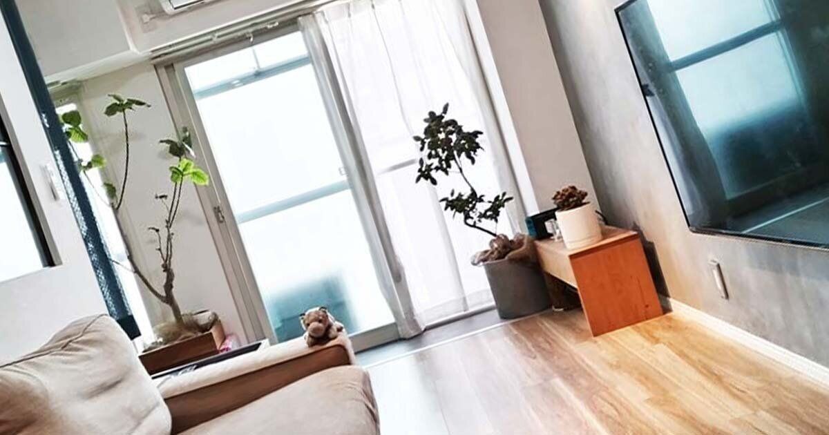 片付いたリビング