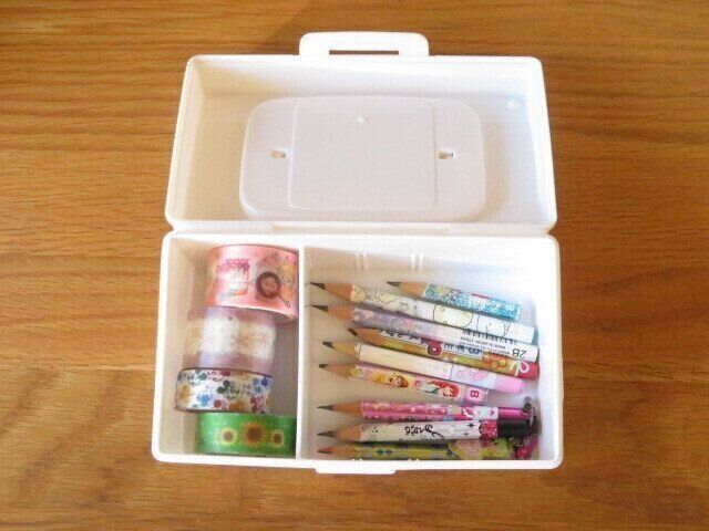 マスキングテープや短い鉛筆も入れやすい