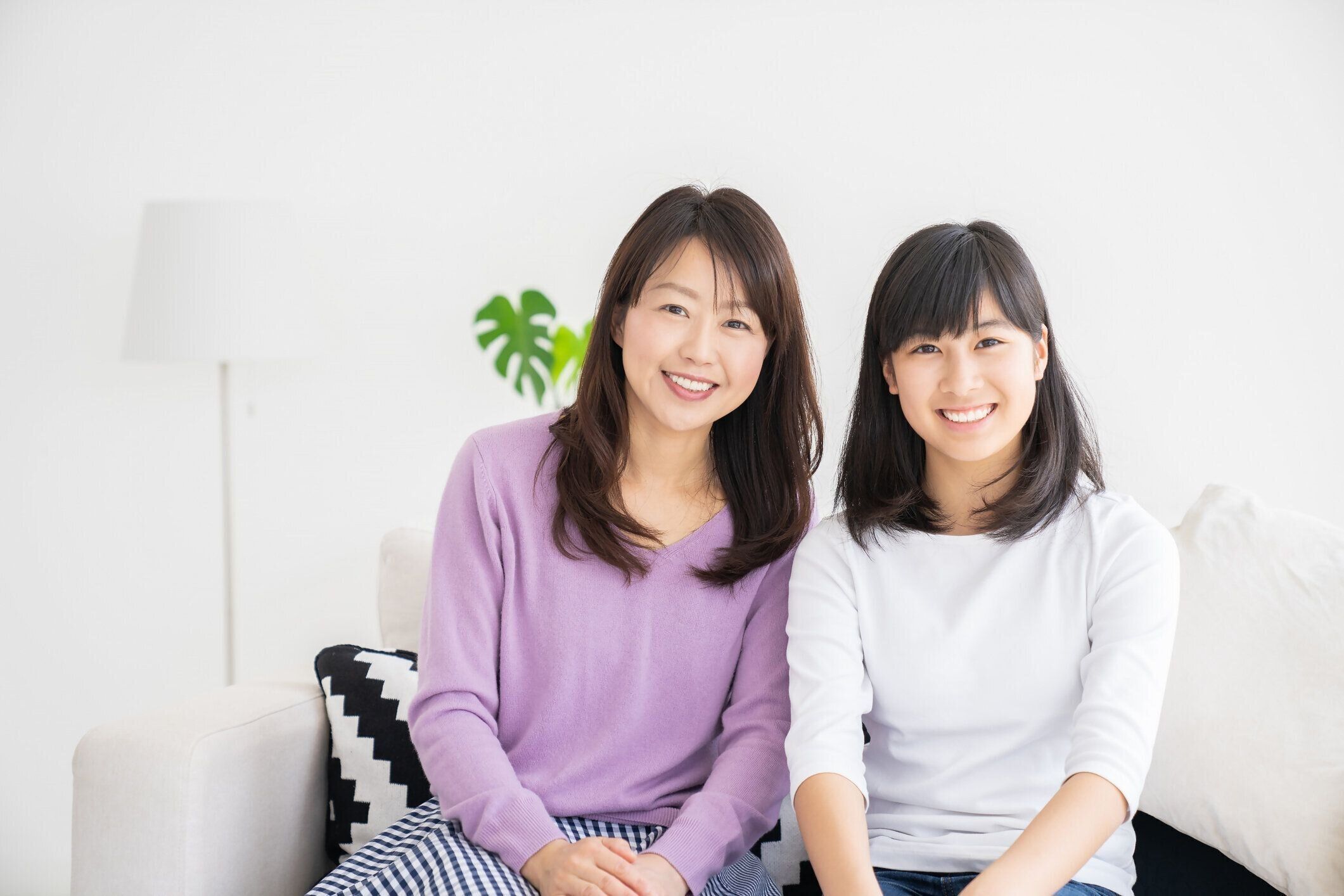 アジアの親と娘