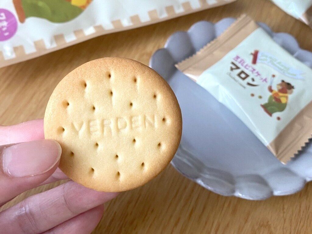 豆乳ビスケットマロンクリーム