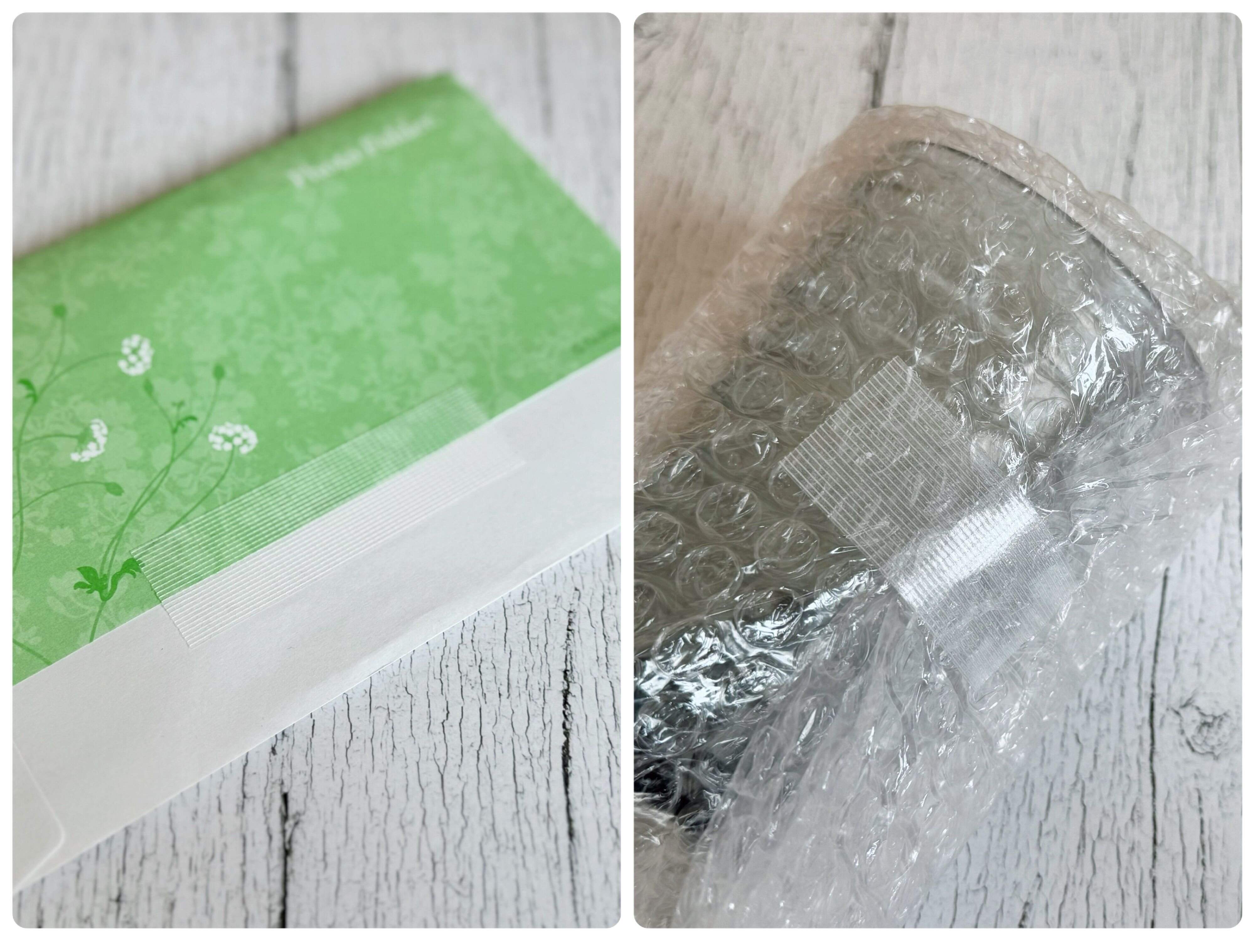 簡易的な梱包に