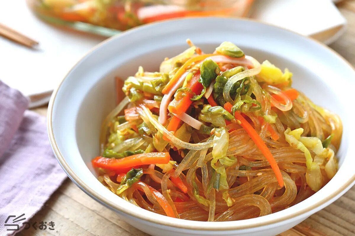 キャベツの春雨サラダ