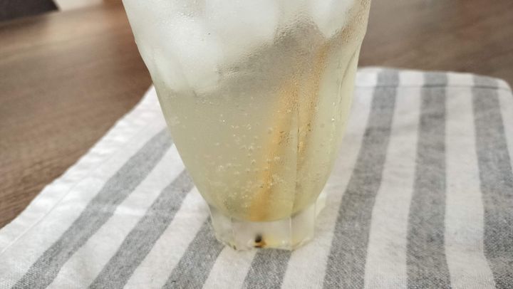 程よい酸味と甘さのレモネード