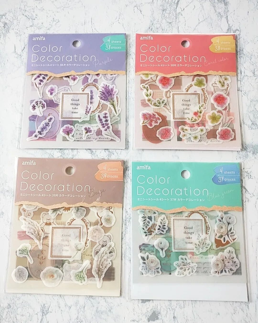 【セリア】華やかなデコレーションシール
