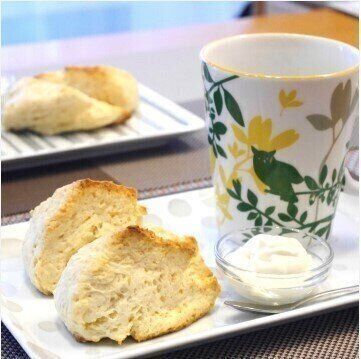 生クリームだけで簡単スコーン♪