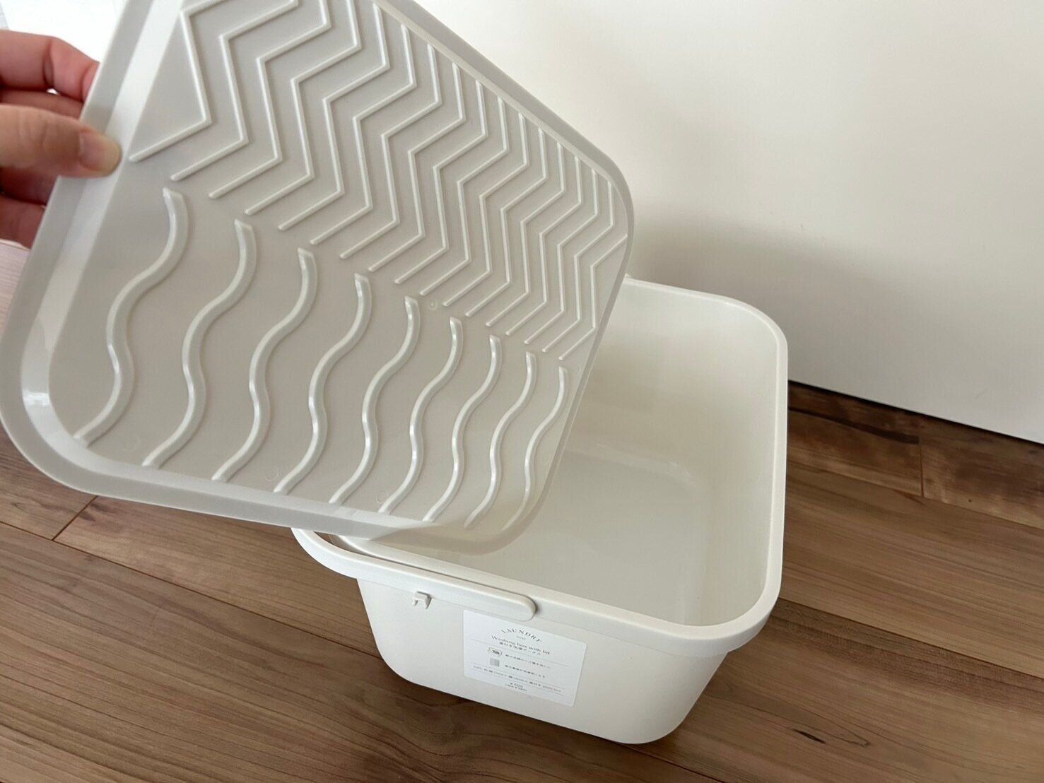 【3COINS】1台3役！シンプルな多機能洗濯ボックス！