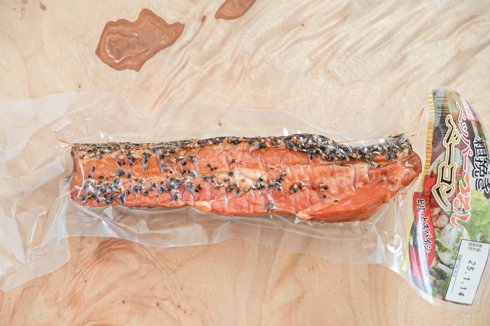 信州ハム　ペッパーつるしベーコン