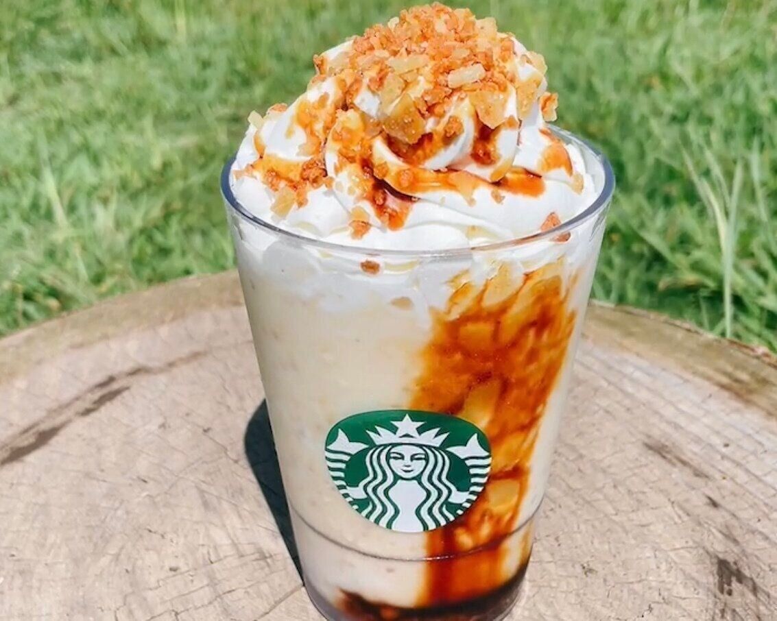 焼き芋香ばしキャラメルフラペチーノ