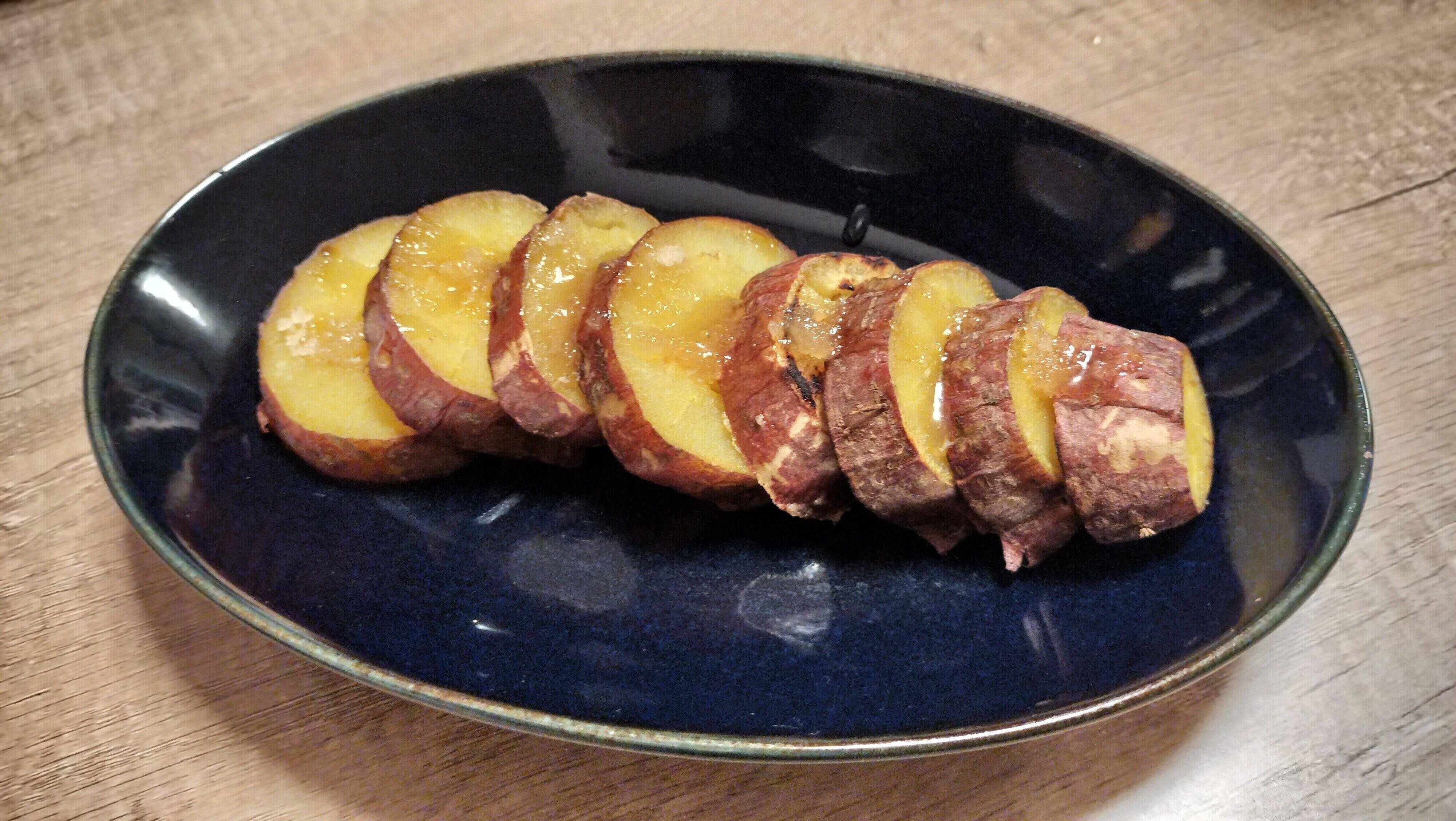 バター焼きいも　はちみつがけ