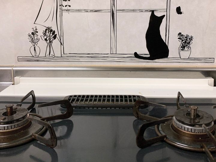 ズボラさんにオススメ コンロ奥の面倒な掃除をなくす便利アイテム サンキュ ズボラさんにオススメ コンロ奥の面倒な掃除をなくす便利アイテム サンキュ