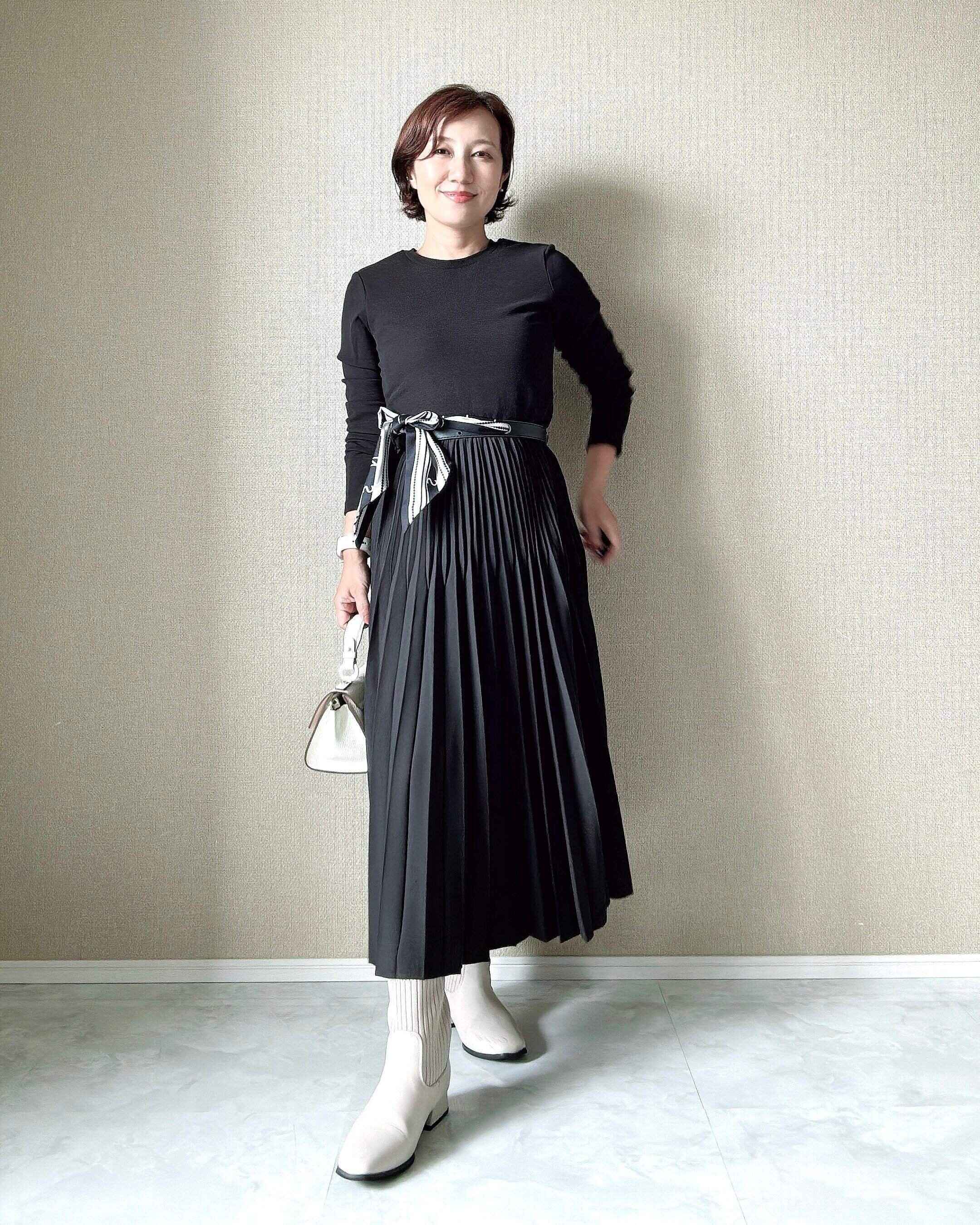 ユニクロ　コンビネーションワンピース