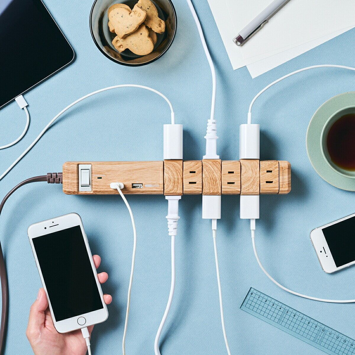 電源タップ　4口