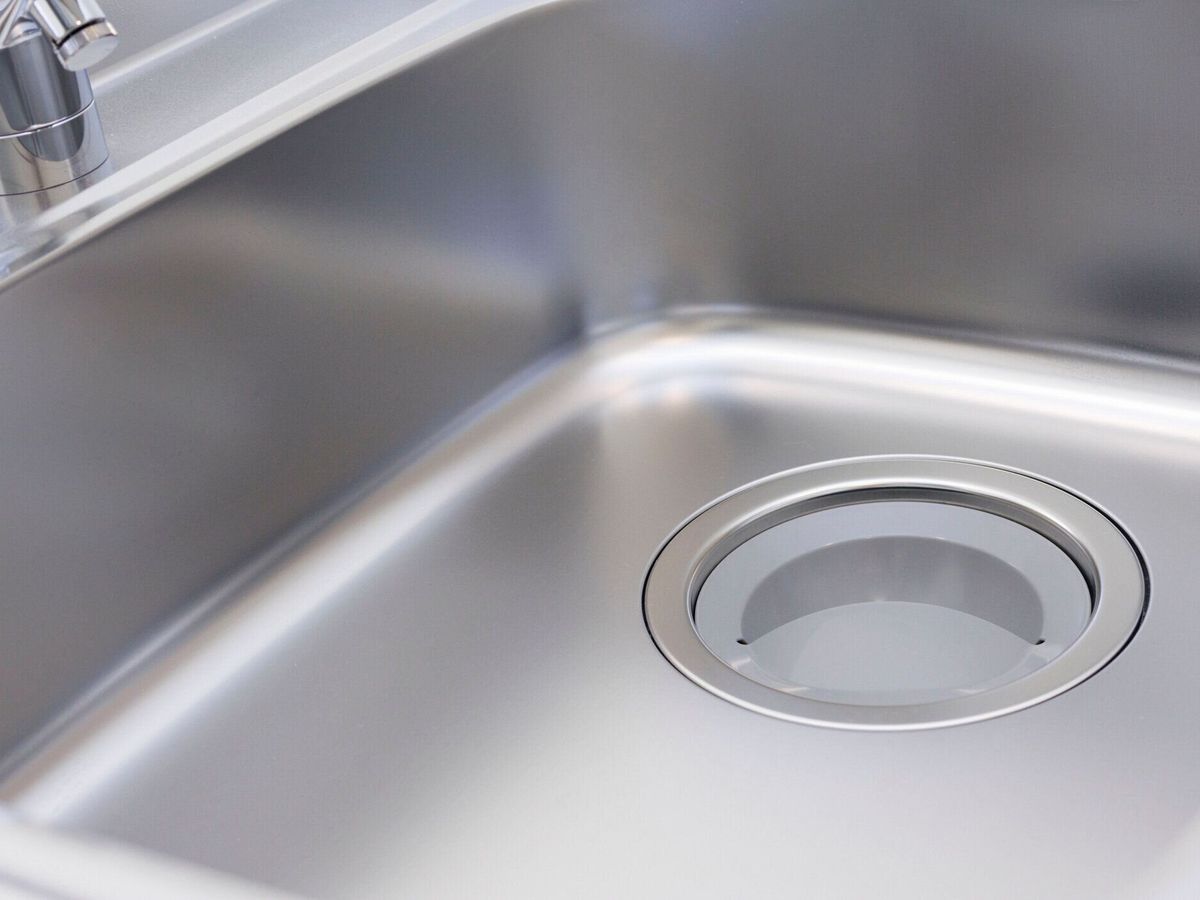 ステンレス鋼の流しのドレインのイメージ