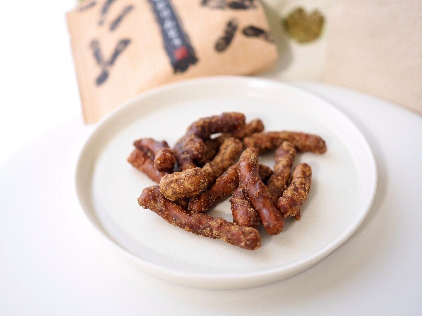 シャトレーゼ「黒糖かりんとう」開封後写真