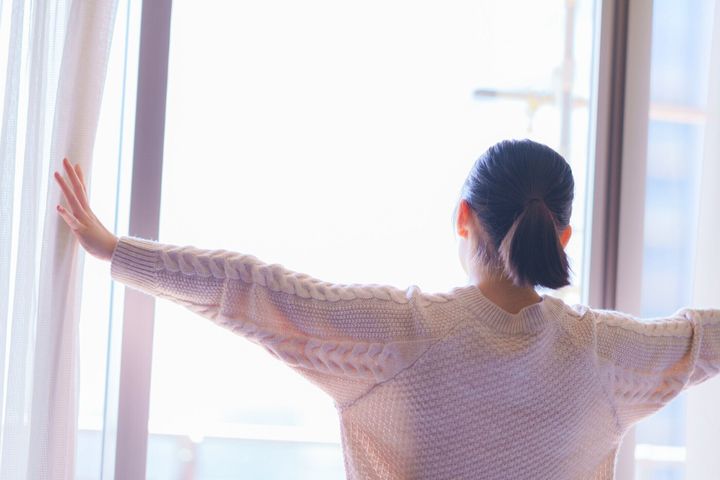 朝日光