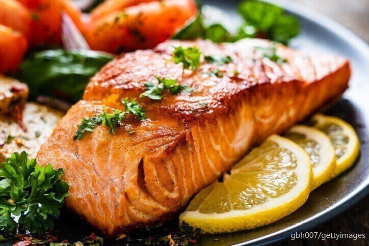 サーモンソテー