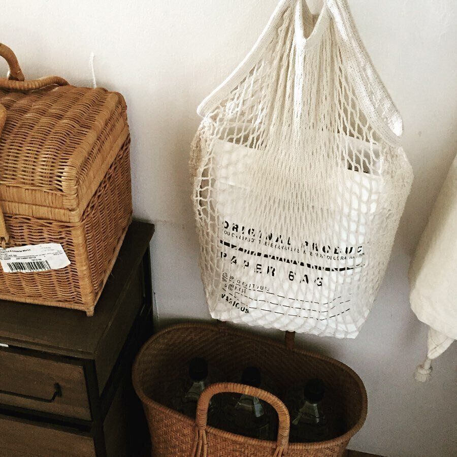 おしゃれな袋で生活感がカバーできる！