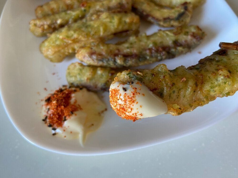 七味マヨがおいしい