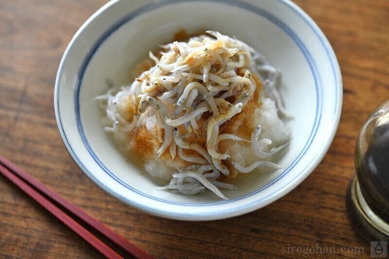 しらすおろしのレシピ