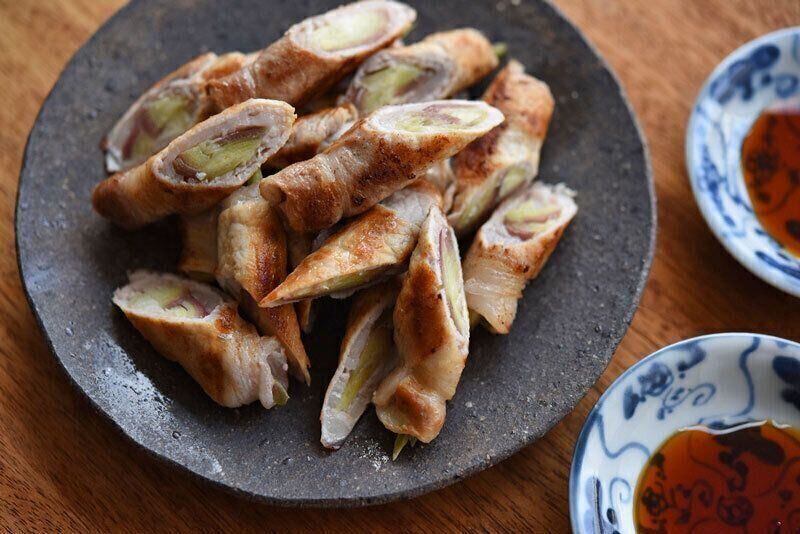 みょうがの肉巻きのレシピ/作り方